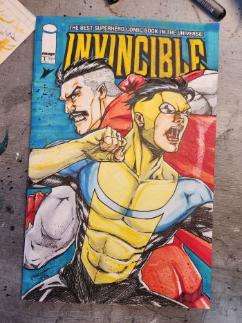 Image of Invincible Cover Illustration