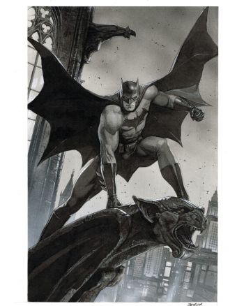 Image of Batman #10 Variant Cover Original Art by Jorge Molina