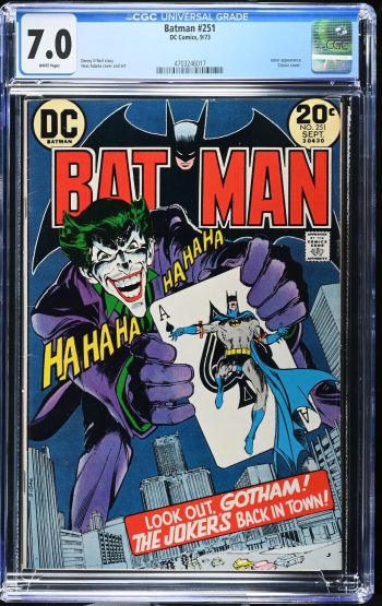 Image of Batman #251 CGC 7.0