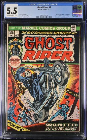 Image of Ghost Rider #1 CGC 5.5