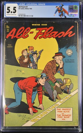 Image of All-Flash #21 CGC 5.5