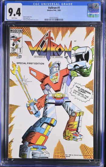 Image of Voltron #1 CGC 9.4