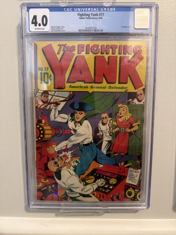 Image of Fighting Yank #17 CGC 4.0