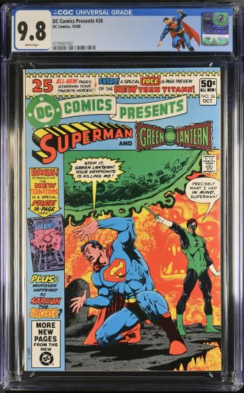 Image of DC Comics Presents #26 CGC 9.8