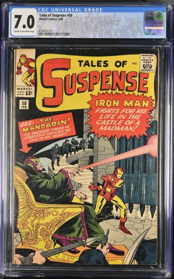 Image of Tales of Suspense #50 CGC 7.0