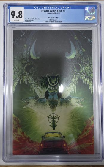 Image of Proctor Valley Road #1 Yak Virgin Edition CGC 9.8