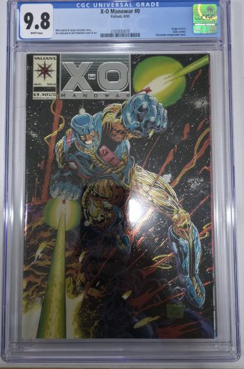 Image of X-O Manowar #0 CGC 9.8