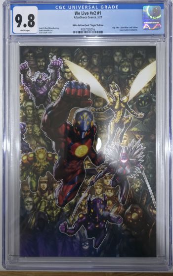 Image of We Live #2 #1 Quah Virgin Edition CGC 9.8