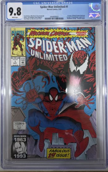 Image of Spider-Man Unlimited #1 CGC 9.8