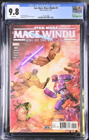 Image of Star Wars: Mace Windu #5 CGC 9.8