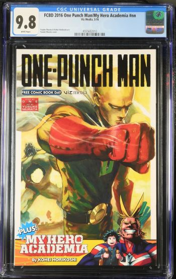Image of FCBD 2016 One Punch Man/My Hero Academia #nn CGC 9.8