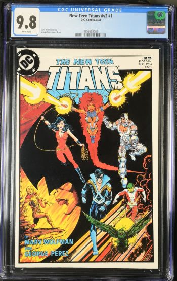 Image of New Teen Titans #1 - CGC 9.8 - 1984