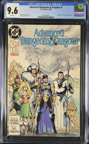Image of Advanced Dungeons & Dragons #1 | CGC 9.6 | Universal