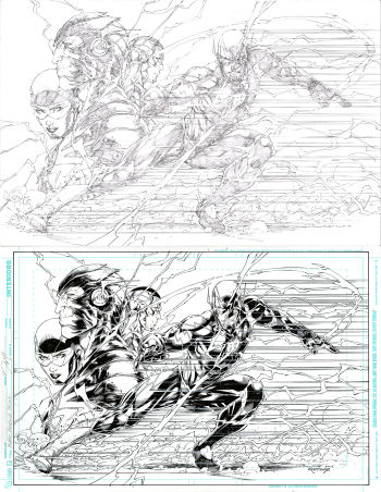 Image of Flash: Future’s End Flash story 2014 Pin-Up