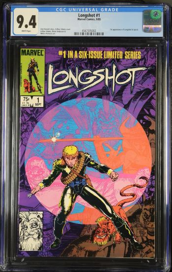 Image of Longshot #1 CGC 9.4