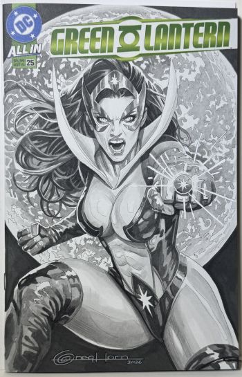 Image of Star Sapphire Commission Sketch by Greg Horn