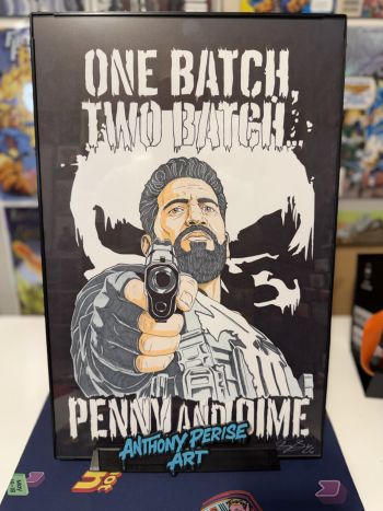 Image of 11x17 Punisher Drawing