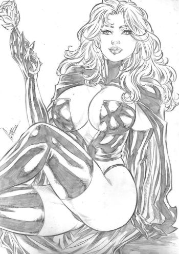 Image of Goblin Queen Pin Up