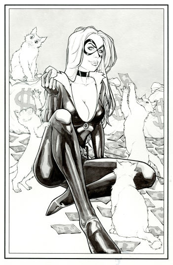 Image of Black Cat original Pinupe