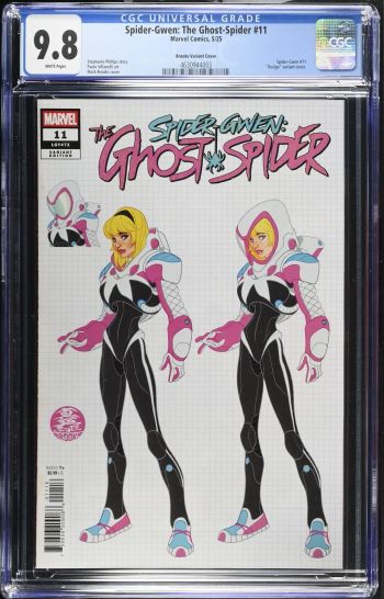 Image of Spider-Gwen: The Ghost-Spider #11 CGC 9.8 Brooks Variant