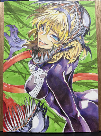Image of Gwenom by Yuhki Lily