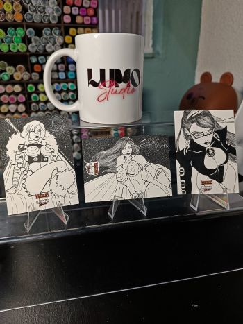 Image of Set Sketchcards Warriors 2° by Jack