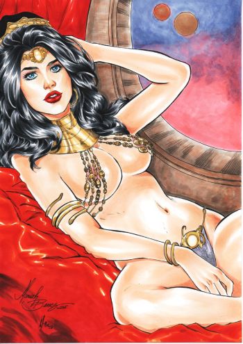 Image of Dejah Thoris 9x12