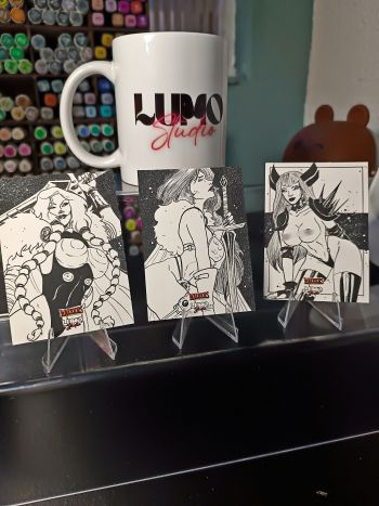 Image of Set Sketchcards Warriors 3° by Jack