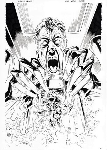 Image of Venom 261 Cover Art featuring Reed Richards - Carlos Gómez