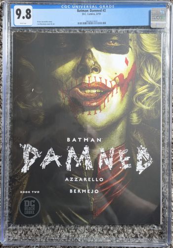 Image of Batman: Damned #2 CGC 9.8