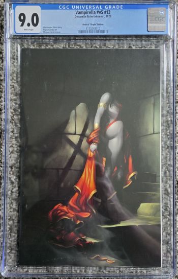 Image of Vampirella #12 Hetrick Virgin Edition CGC 9.0