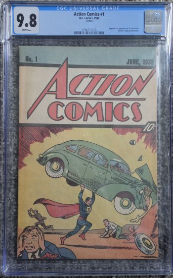 Image of Action Comics #1 CGC 9.8 Nestle Foods Promotional