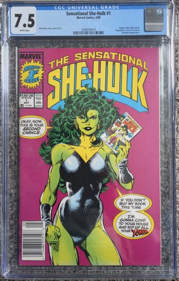 Image of Sensational She-Hulk #1 CGC 7.5