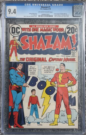 Image of Shazam #1 CGC 9.4