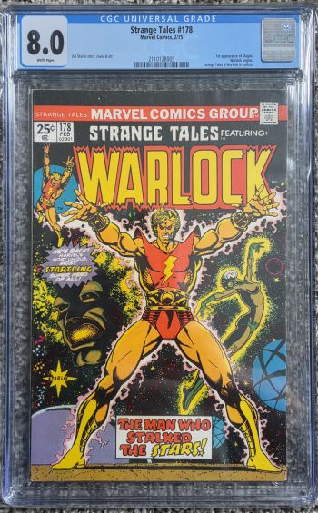 Image of Strange Tales #178 CGC 8.0
