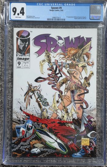 Image of Spawn #9 CGC 9.4