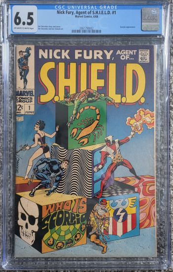 Image of Nick Fury, Agent of S.H.I.E.L.D. #1 CGC 6.5