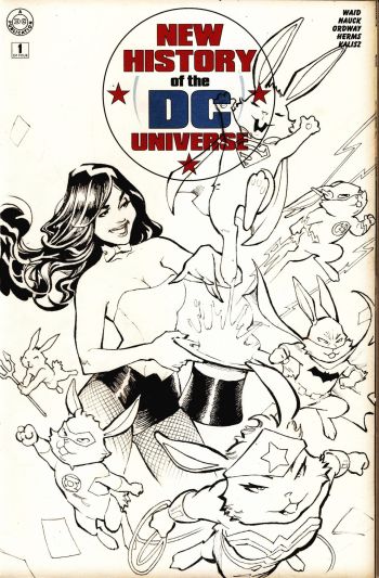 Image of Zatanna Sketch Cover (Ink) – New History of the DC Universe – Color Version Available Soon
