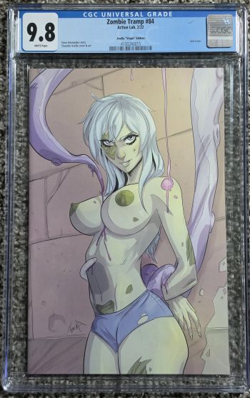 Image of Zombie Tramp #84 Avella Virgin Edition CGC 9.8