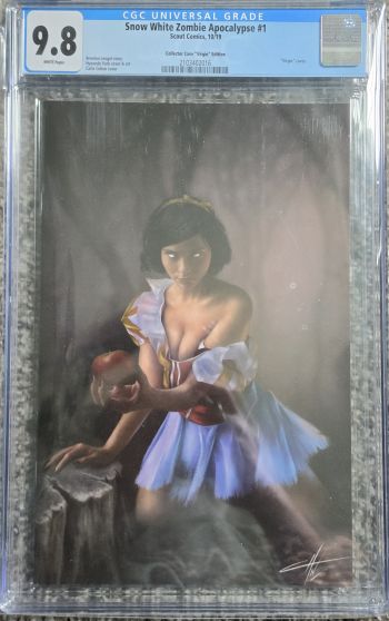 Image of Snow White Zombie Apocalypse #1 CGC 9.8 Collector Cave Virgin Edition