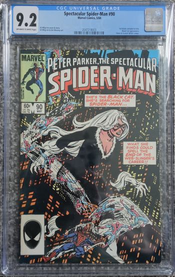 Image of Spectacular Spider-Man #90 CGC 9.2