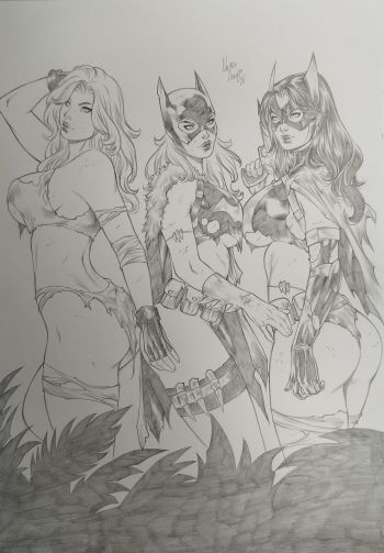 Image of Birds of Prey 11x17