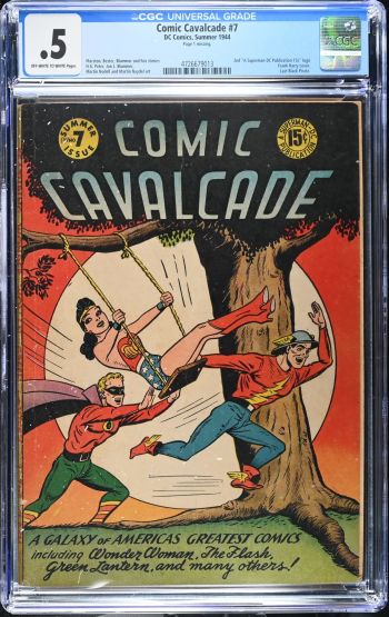 Image of Comic Cavalcade #7 CGC 0.5