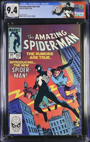 Image of Amazing Spider-Man #252 CGC 9.4