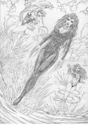 Image of MERA-FATHOM-NAMORITA- by Adilson Reisart 11X17 canson 200