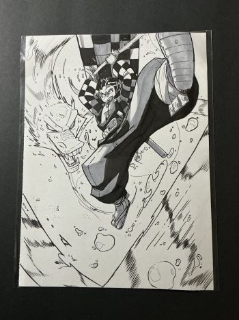 Image of Tanjiro Demon Slayer Art 