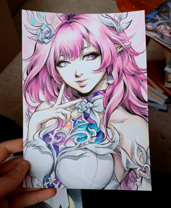 Image of Cyrene from Honkai Star Rail by Lictoria 