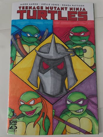 Image of Teenage Mutant Ninja Turtles Blank Cover By Jacob Wilcox