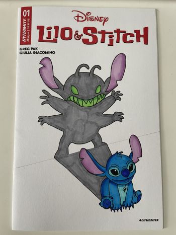 Image of Lilo and Stitch Blank Cover by Jacob Wilcox