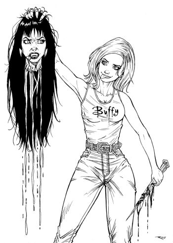 Image of BUFFY KILLS VAMPIRELLA